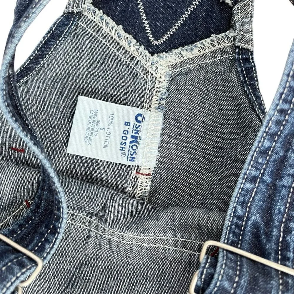 Vintage OshKosh B’gosh Flared Leg Denim Overalls